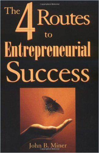 The Four Routes to Entrepreneurial Success Book Cover