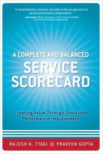 A Complete and Balanced Service Scorecard Book Cover