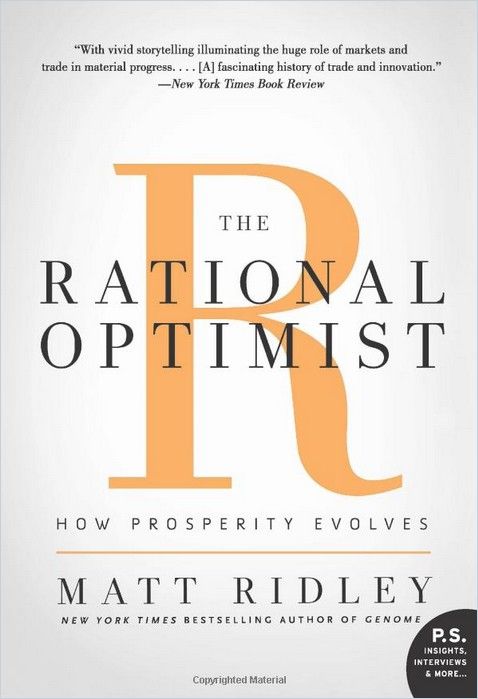 The Rational Optimist Book Cover