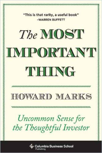 The Most Important Thing Book Cover