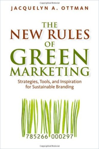 The New Rules of Green Marketing Book Cover