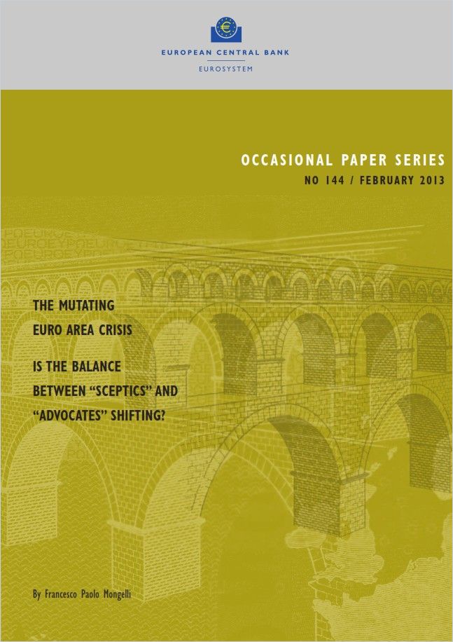 The Mutating Euro Area Crisis Book Cover
