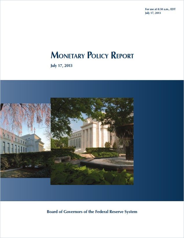 Monetary Policy Report Book Cover