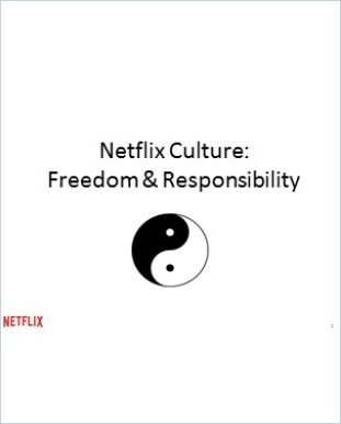 Netflix Culture: Freedom & Responsibility Book Cover