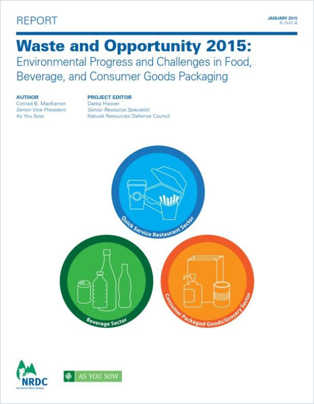 Waste and Opportunity 2015 Book Cover