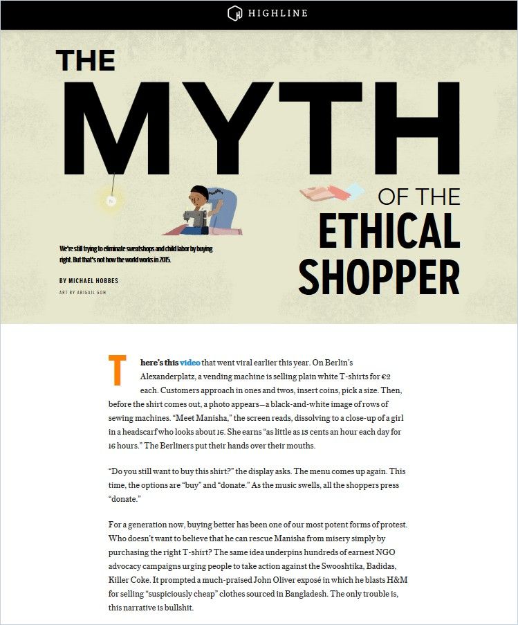 The Myth of the Ethical Shopper Book Cover
