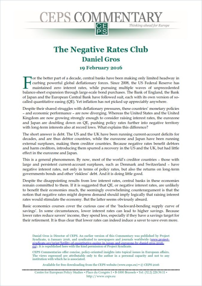 The Negative Rates Club Book Cover