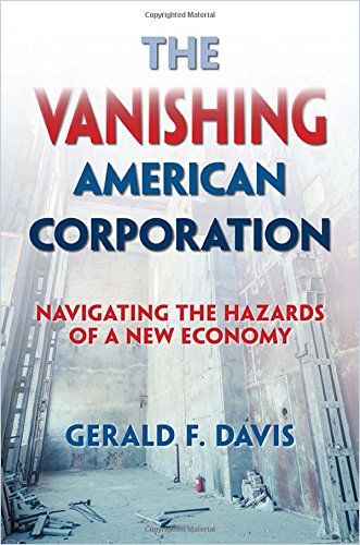 The Vanishing American Corporation Book Cover