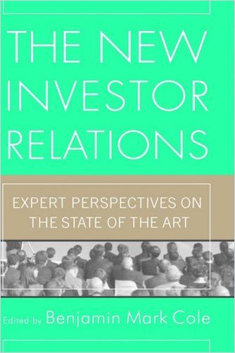 The New Investor Relations Book Cover