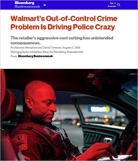 Walmart’s Out-of-Control Crime Problem Is Driving Police Crazy Book Cover