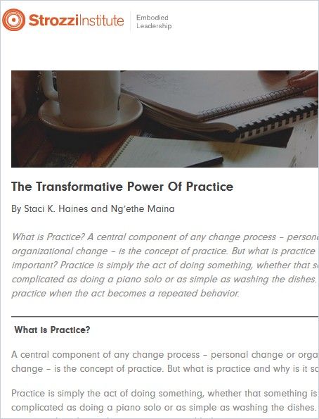 The Transformative Power of Practice Book Cover