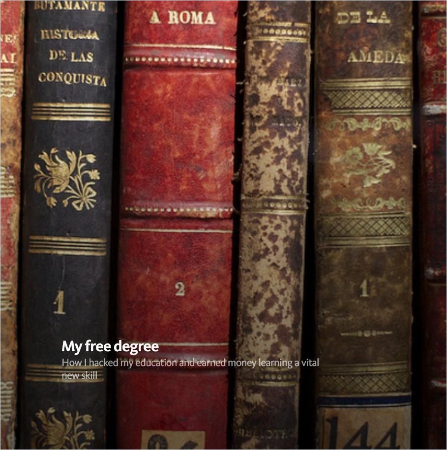 My Free Degree Book Cover