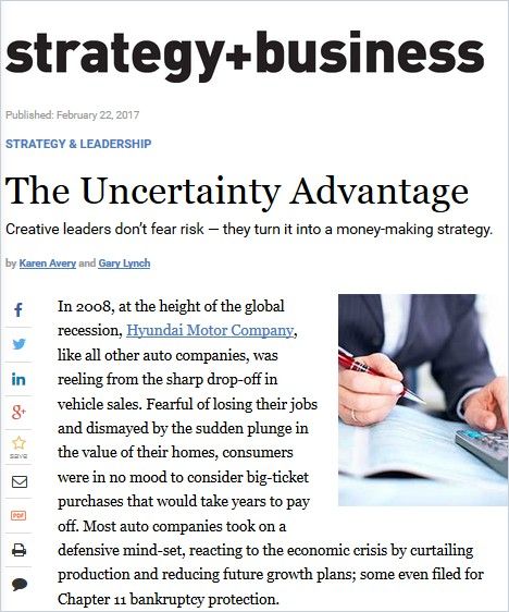 The Uncertainty Advantage Book Cover