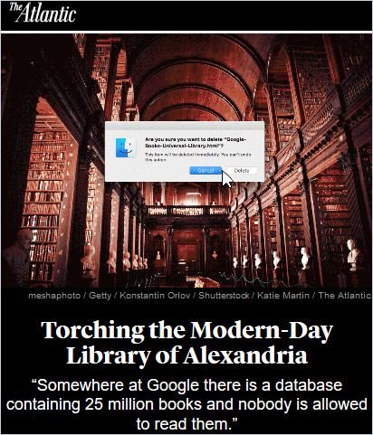 Torching the Modern-Day Library of Alexandria Book Cover