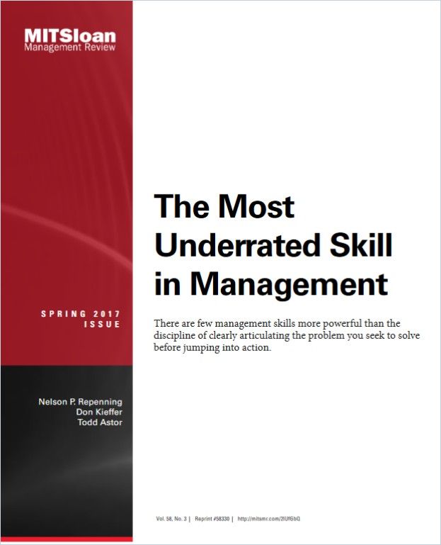 The Most Underrated Skill in Management Book Cover