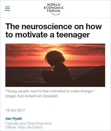 The Neuroscience on How to Motivate a Teenager Book Cover