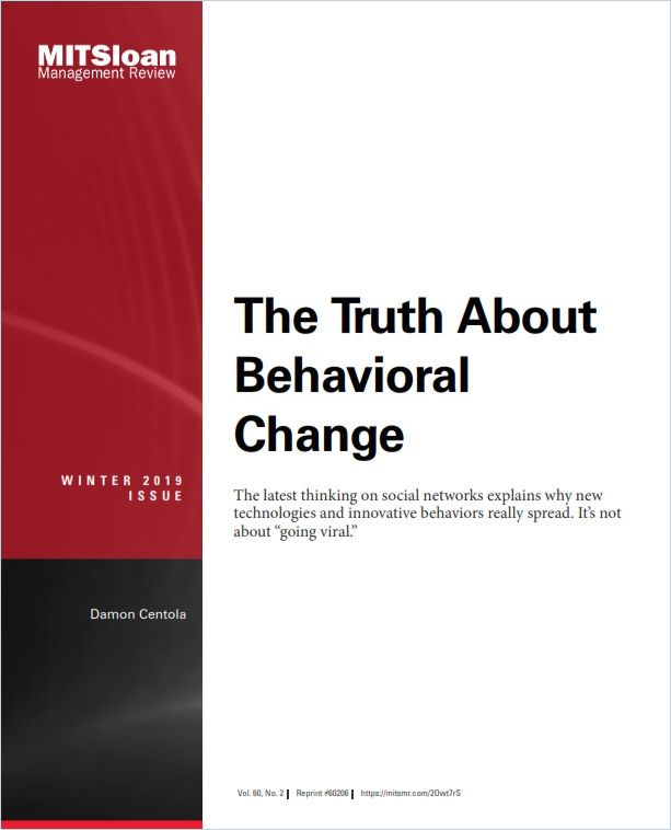 The Truth About Behavioral Change Book Cover