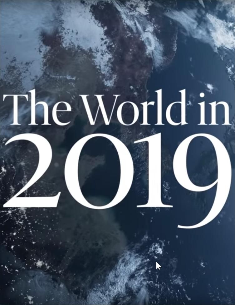 The World in 2019 Book Cover