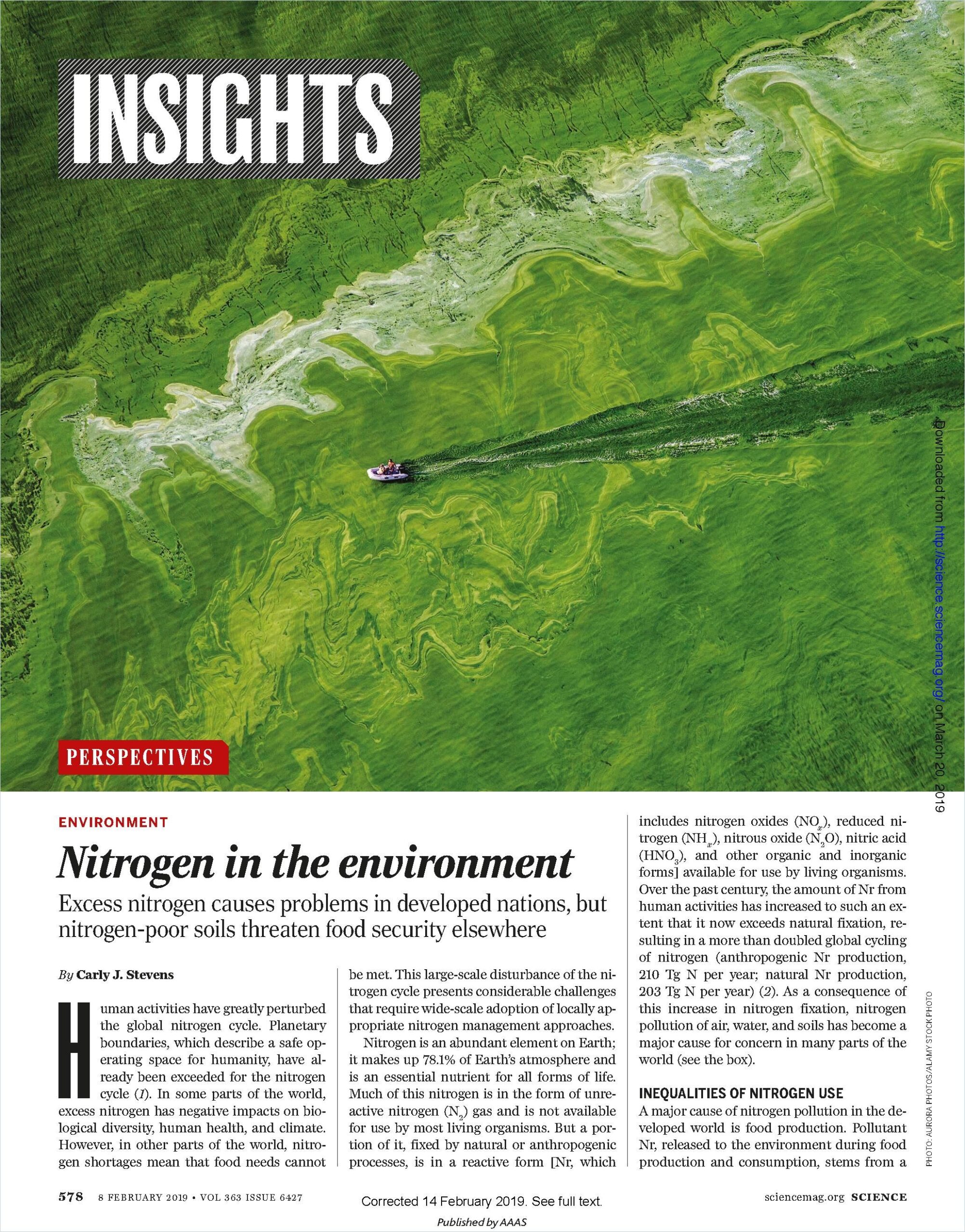 Nitrogen in the Environment Book Cover