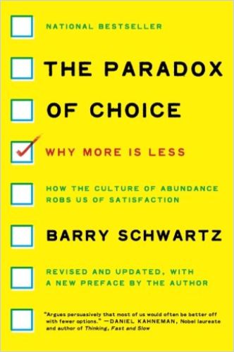 The Paradox of Choice Book Cover