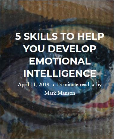 5 Skills to Help You Develop Emotional Intelligence Book Cover