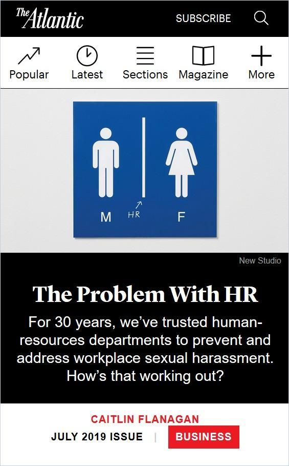 The Problem with HR Book Cover