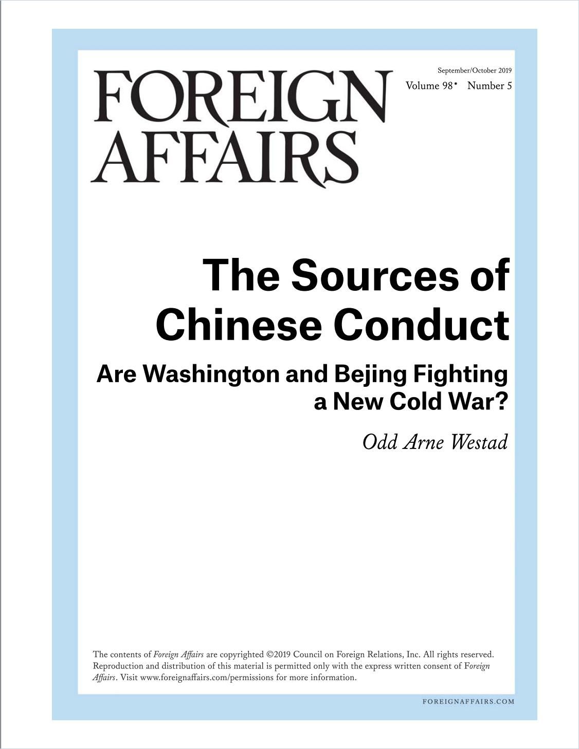 The Sources of Chinese Conduct Book Cover