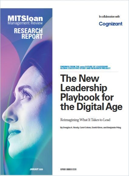 The New Leadership Playbook for the Digital Age Book Cover