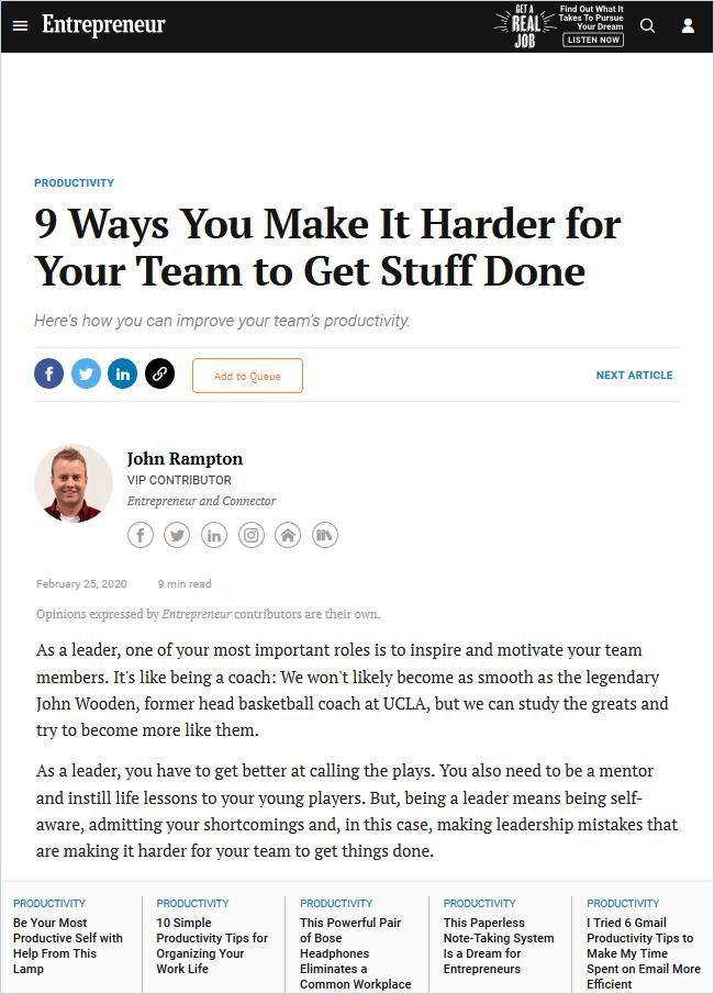 9 Ways You Make It Harder for Your Team to Get Stuff Done Book Cover