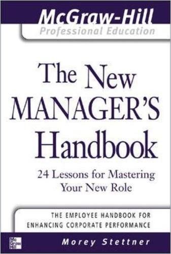 The New Manager’s Handbook Book Cover