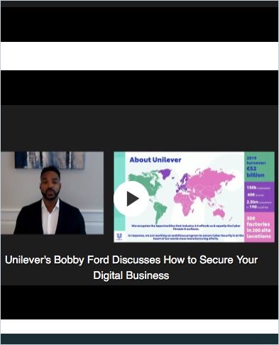 Unilever’s Bobby Ford Discusses How to Secure Your Digital Business Book Cover