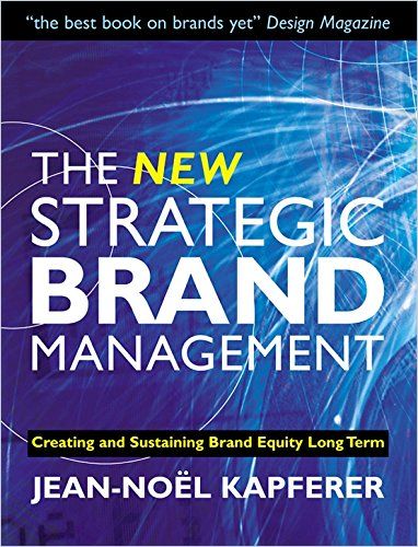 The New Strategic Brand Management Book Cover