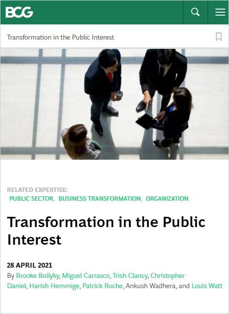 Transformation in the Public Interest Book Cover