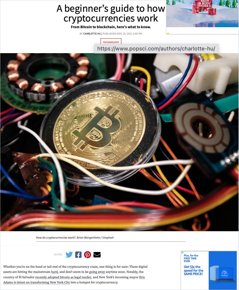 A beginner’s guide to how cryptocurrencies work Book Cover