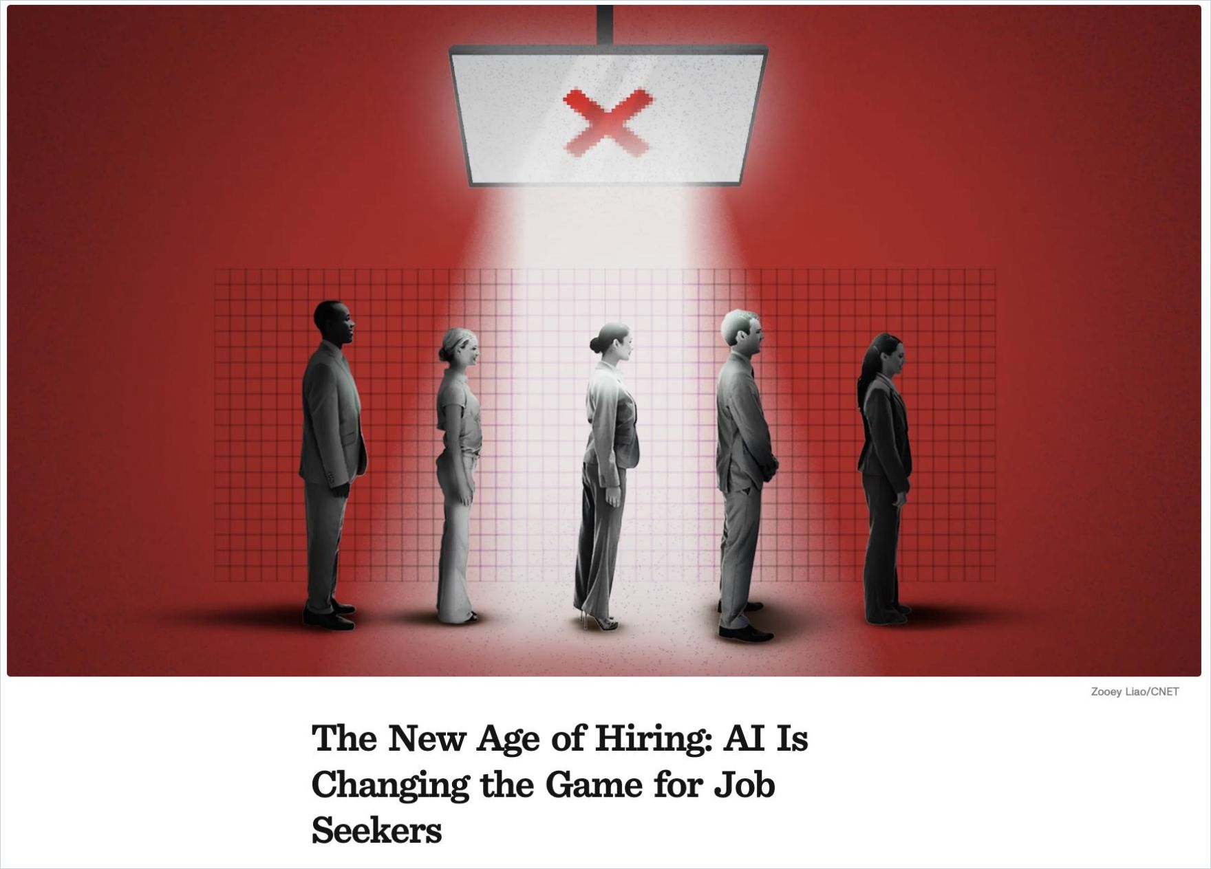 The New Age of Hiring: AI Is Changing the Game for Job Seekers Book Cover