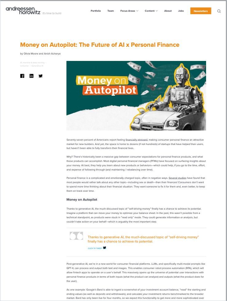 Money on Autopilot: The Future of AI x Personal Finance Book Cover