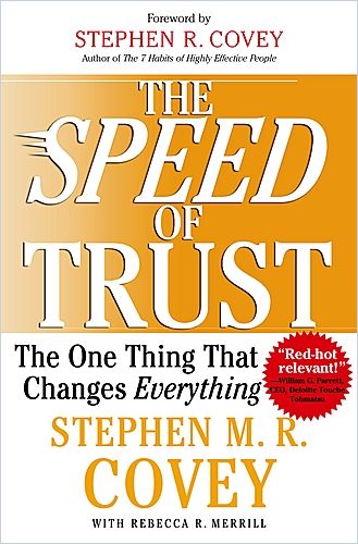 The Speed of Trust Book Cover