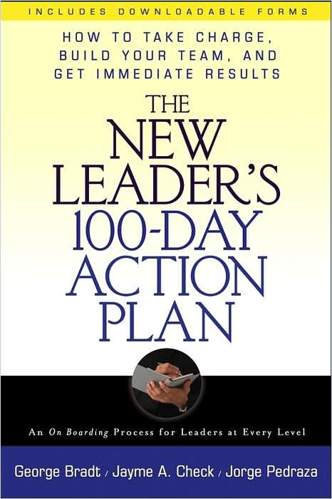 The New Leader’s 100-Day Action Plan Book Cover