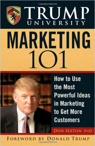 Trump University Marketing 101 Book Cover