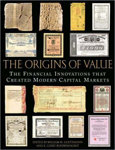 The Origins of Value Book Cover