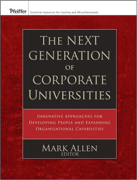 The Next Generation of Corporate Universities Book Cover