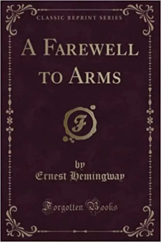 A Farewell to Arms Book Cover