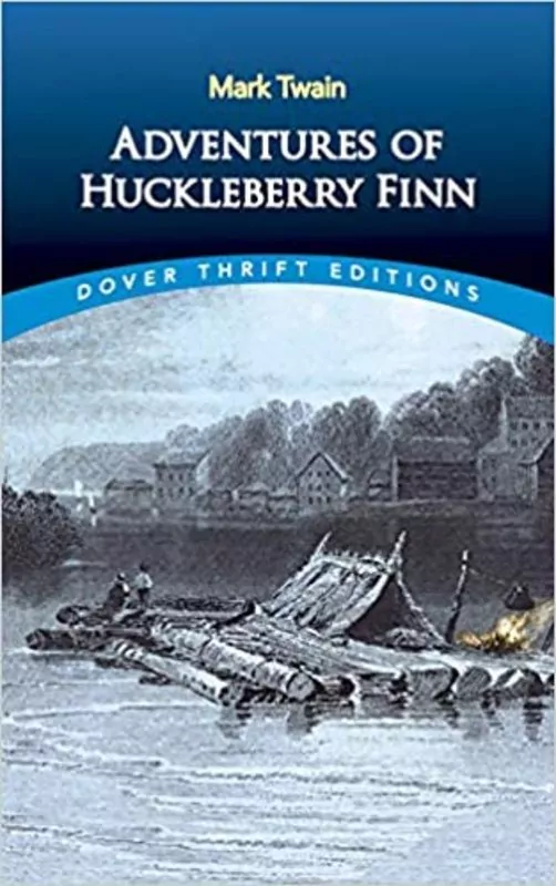 Adventures of Huckleberry Finn Book Cover