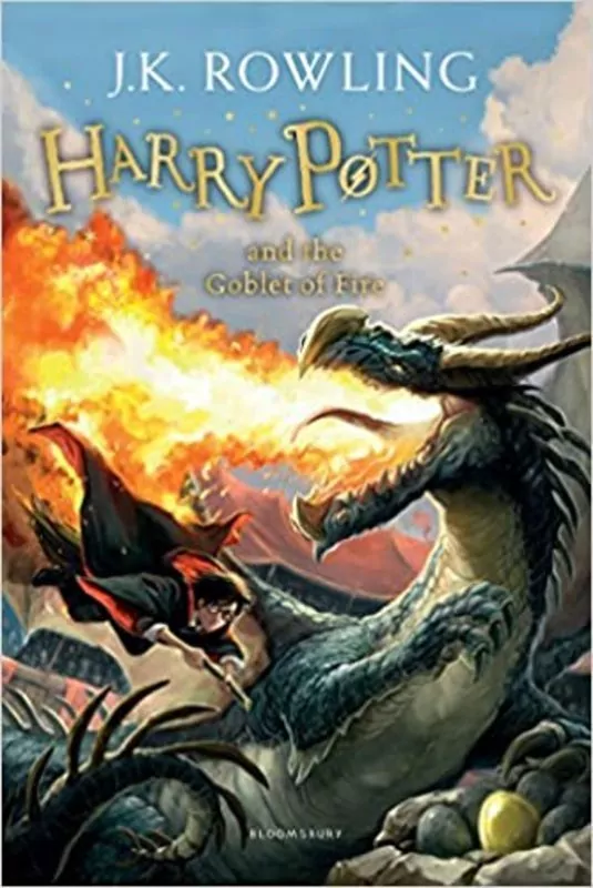 Harry Potter And The Goblet Of Fire Book Cover