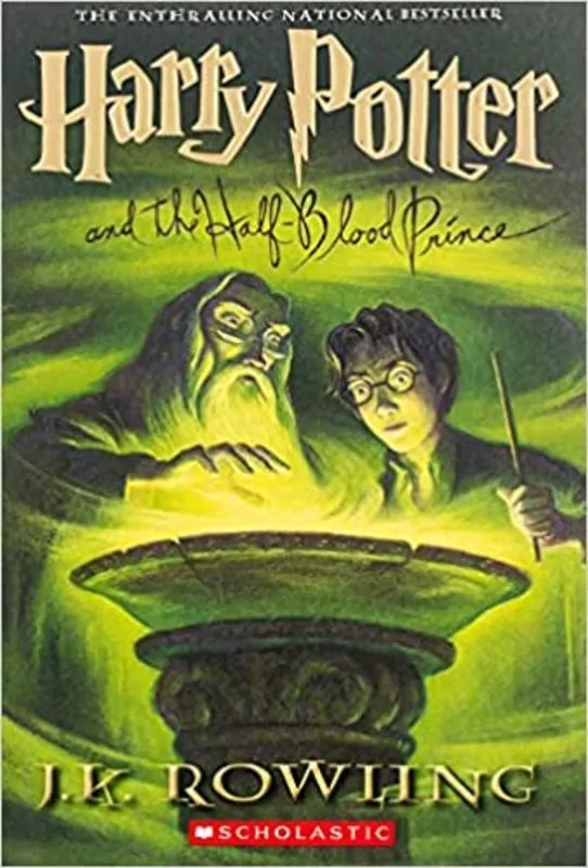Harry Potter and the Half-Blood Prince Book Cover