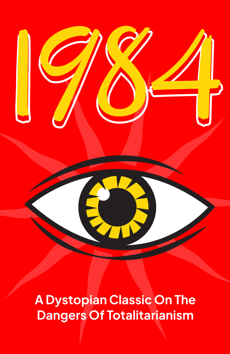 Nineteen Eighty-Four Book Cover