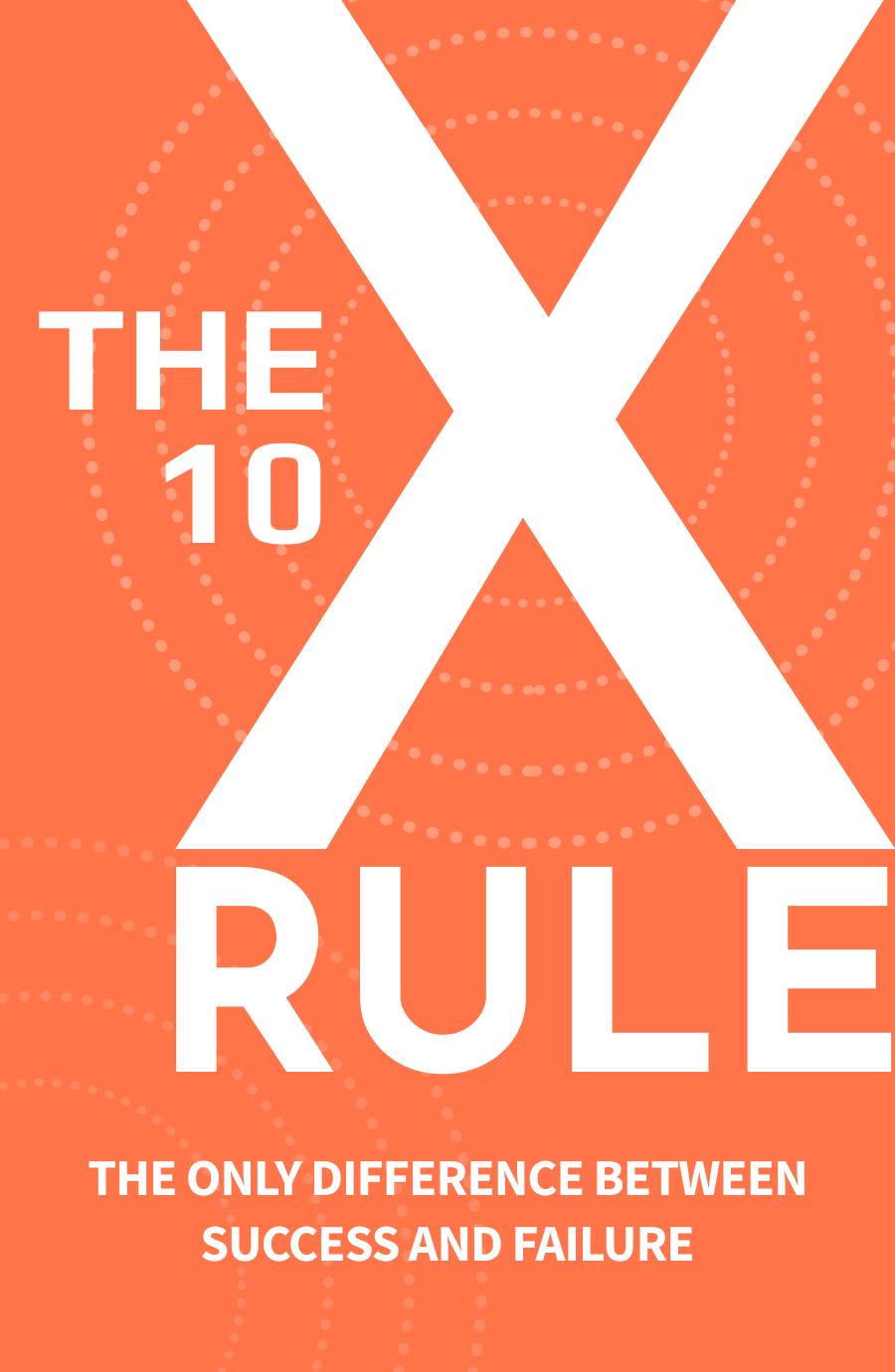 The 10X Rule Book Cover