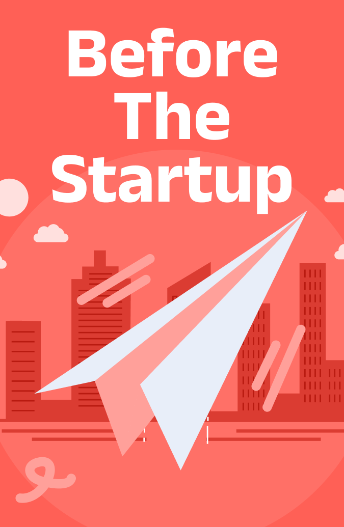 Before the Startup Book Cover