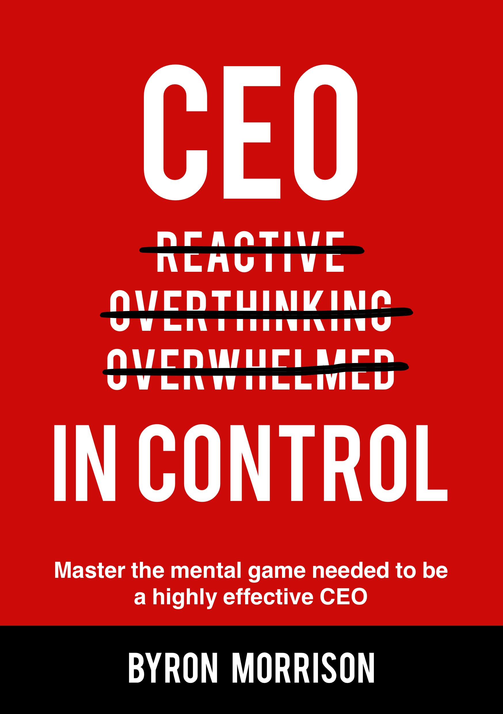 CEO In Control Book Cover