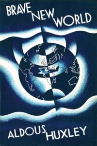 Brave New World by Aldous Huxley Cover by Leslie Holland